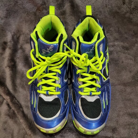 JB Rags Men/Women Shoes Blue/Green size 10 Womens 8.5 Men - Picture 6 of 12